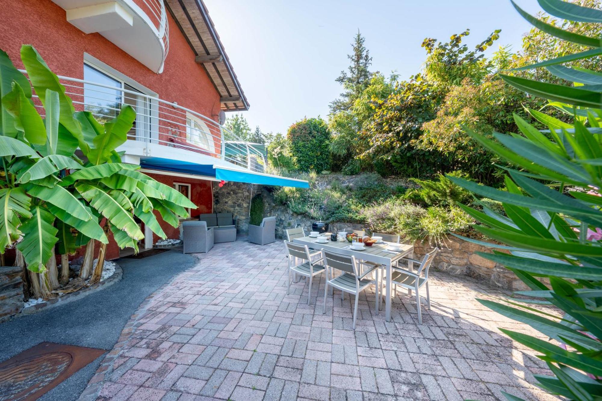 Apartment With Garden & Terrasse Very Quiet Thonon-les-Bains Dış mekan fotoğraf